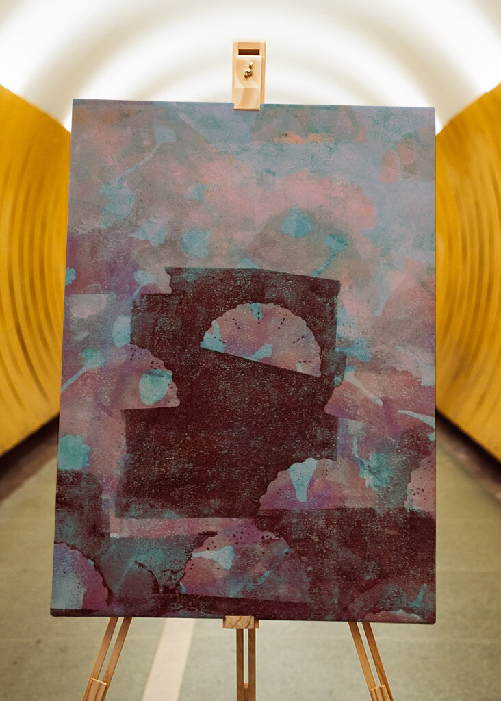 Flowers behind walls