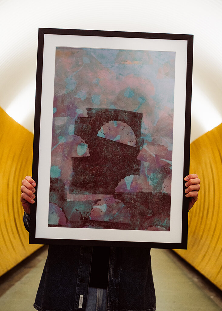 Flowers behind walls