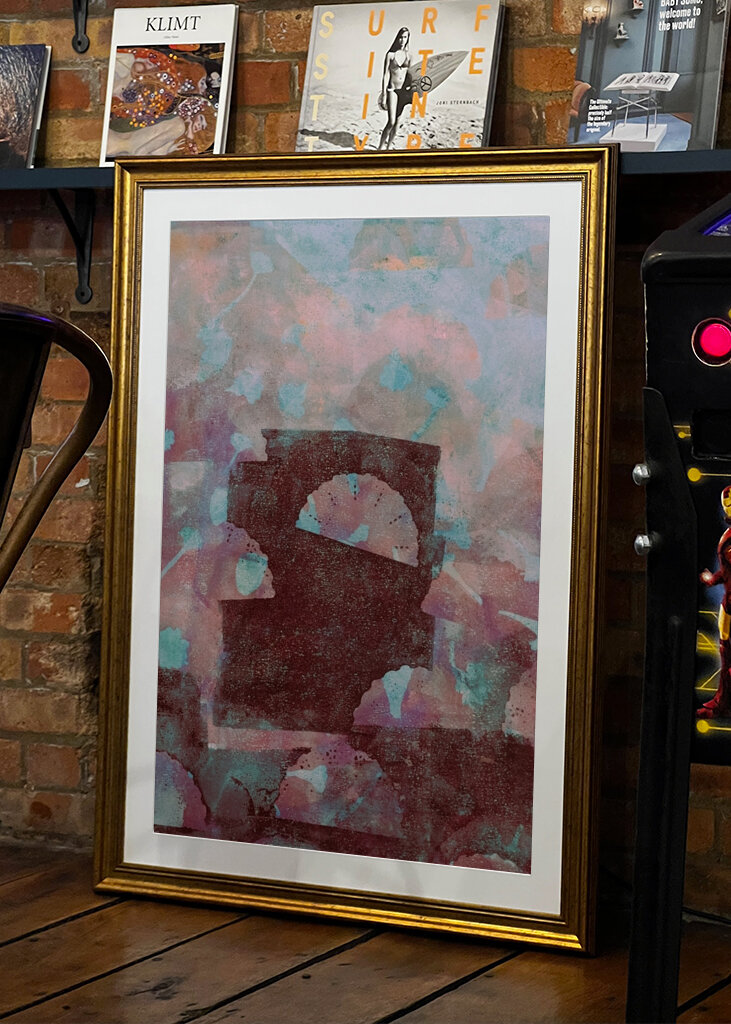 Flowers behind walls