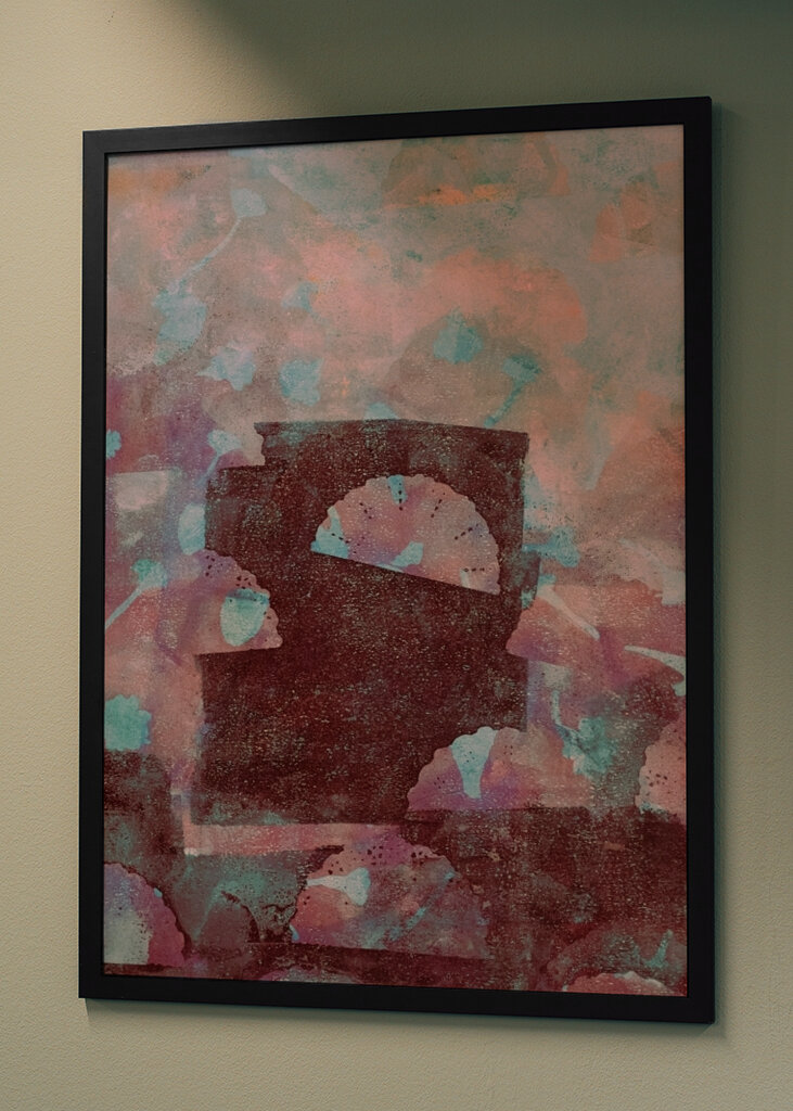 Flowers behind walls