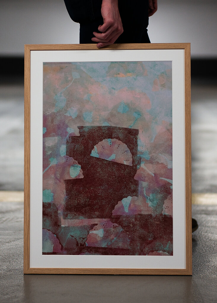 Flowers behind walls