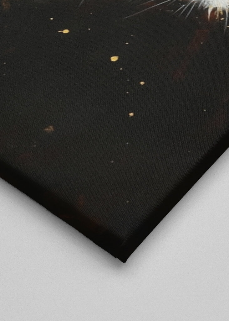 Leopard in the Night Painting