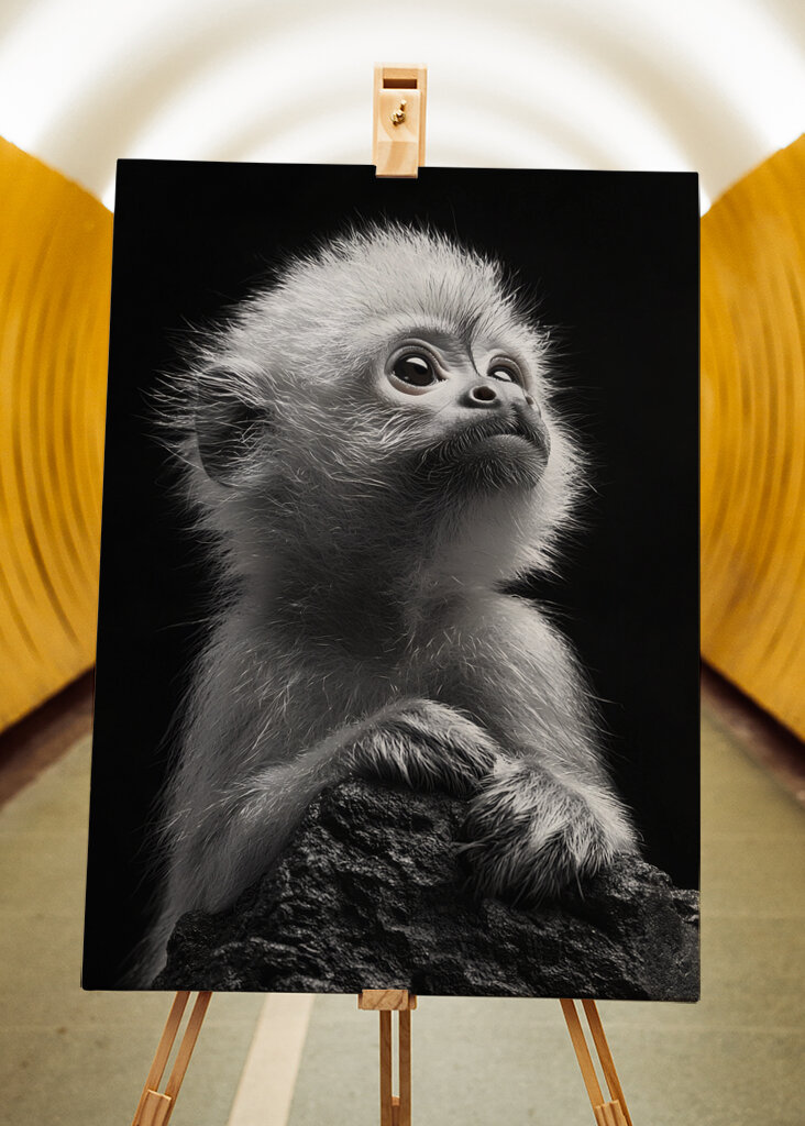 Jemná zvědavost - Opice kapucínská