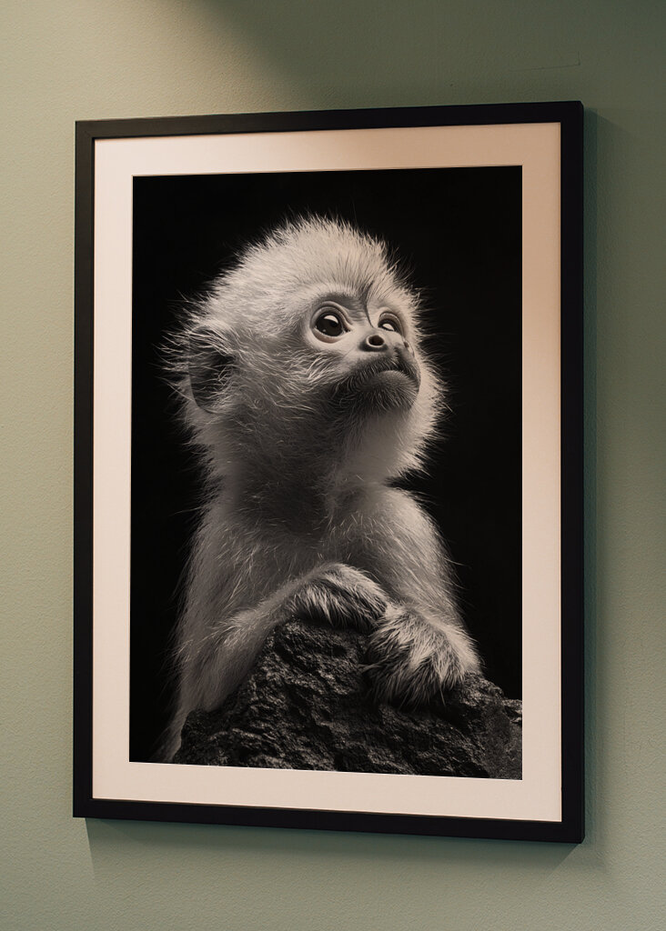 Jemná zvědavost - Opice kapucínská