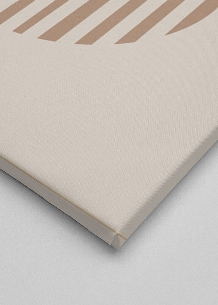 Bauhaus Mokka-Schaumstoff-Kreise