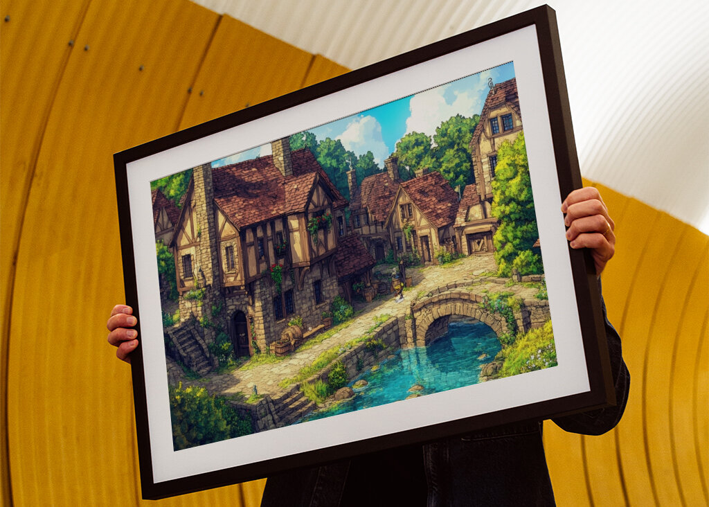 RPG Enchanted Medieval Village