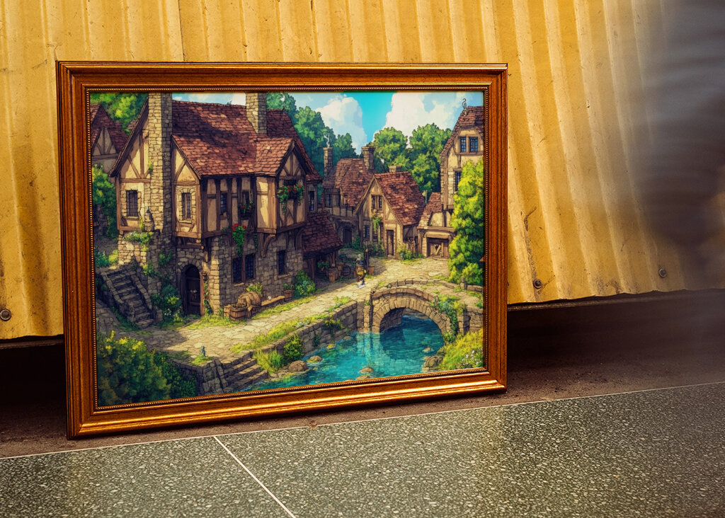 RPG Enchanted Medieval Village