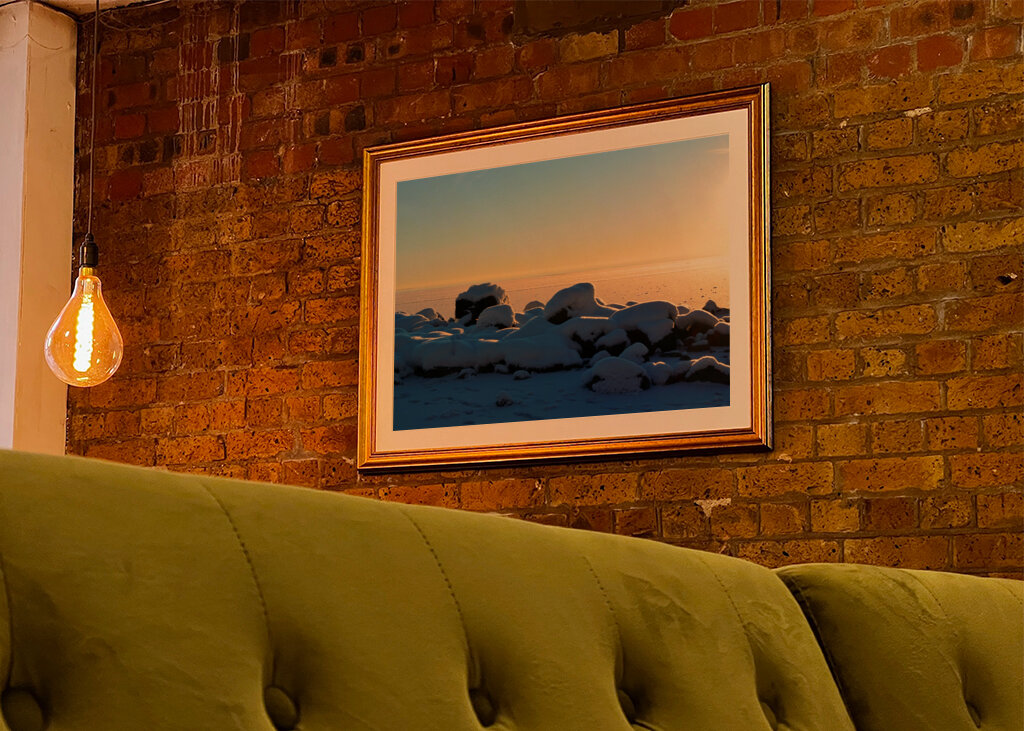 Der Vänernsee im Wintergewand