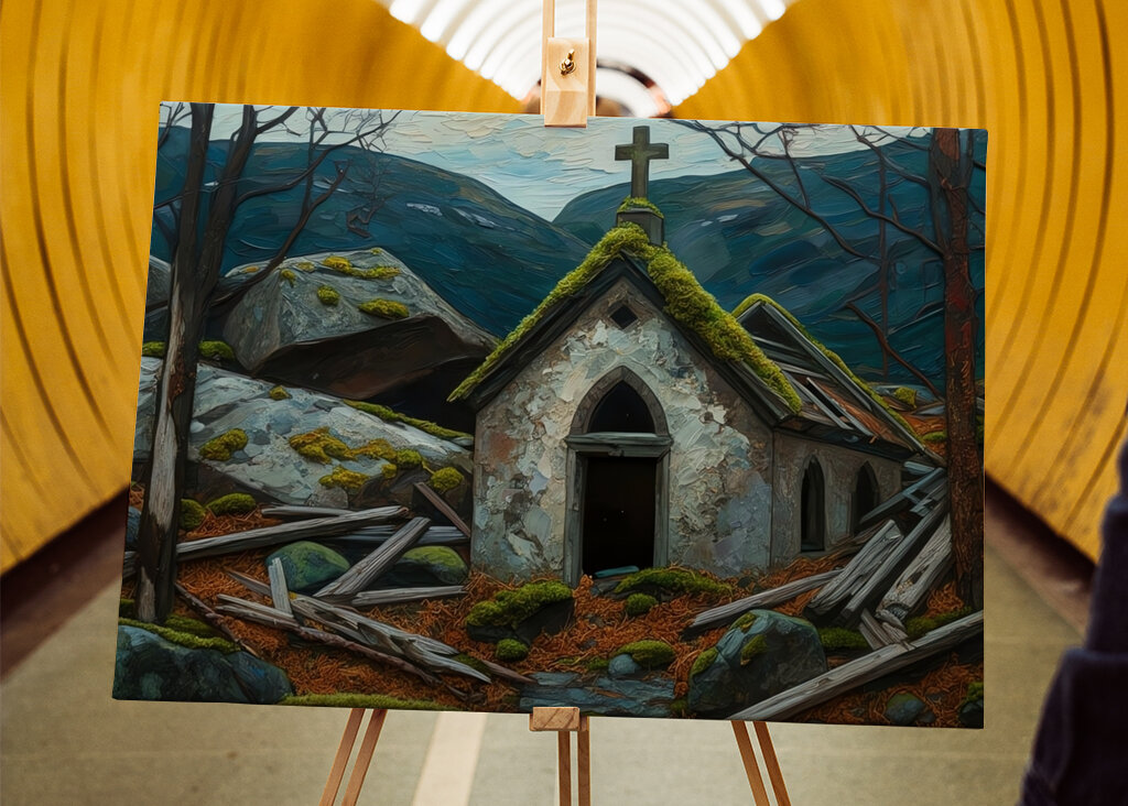 A chapel in the mountains