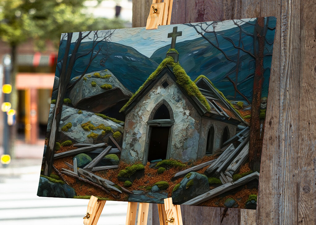 A chapel in the mountains