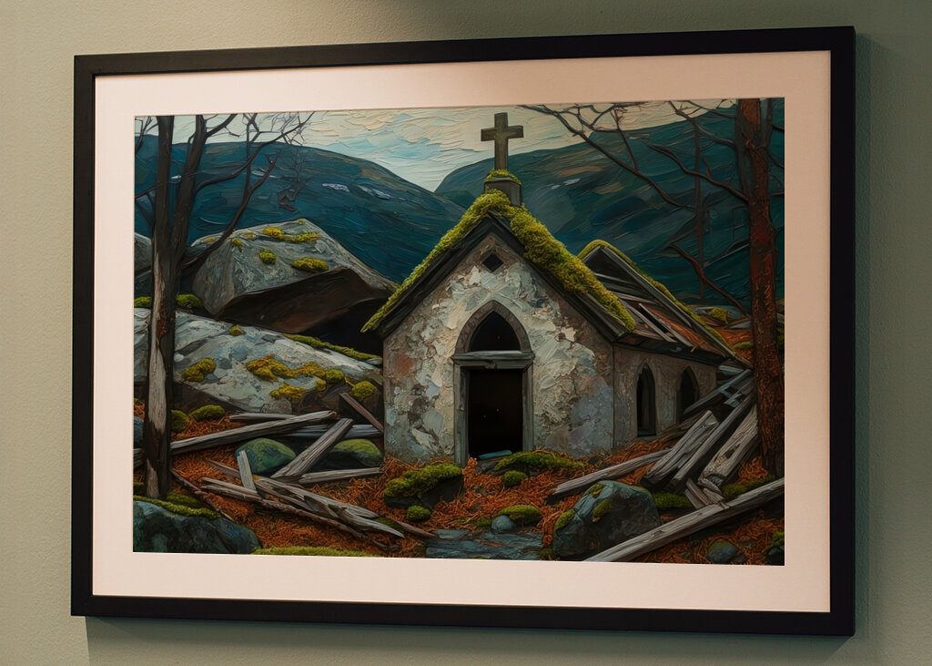 A chapel in the mountains
