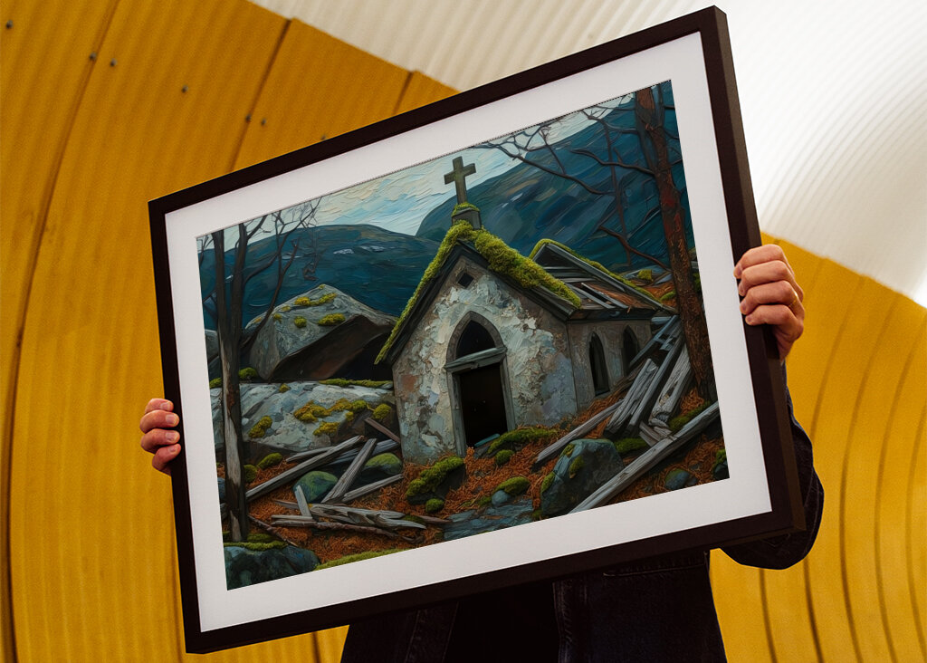 A chapel in the mountains