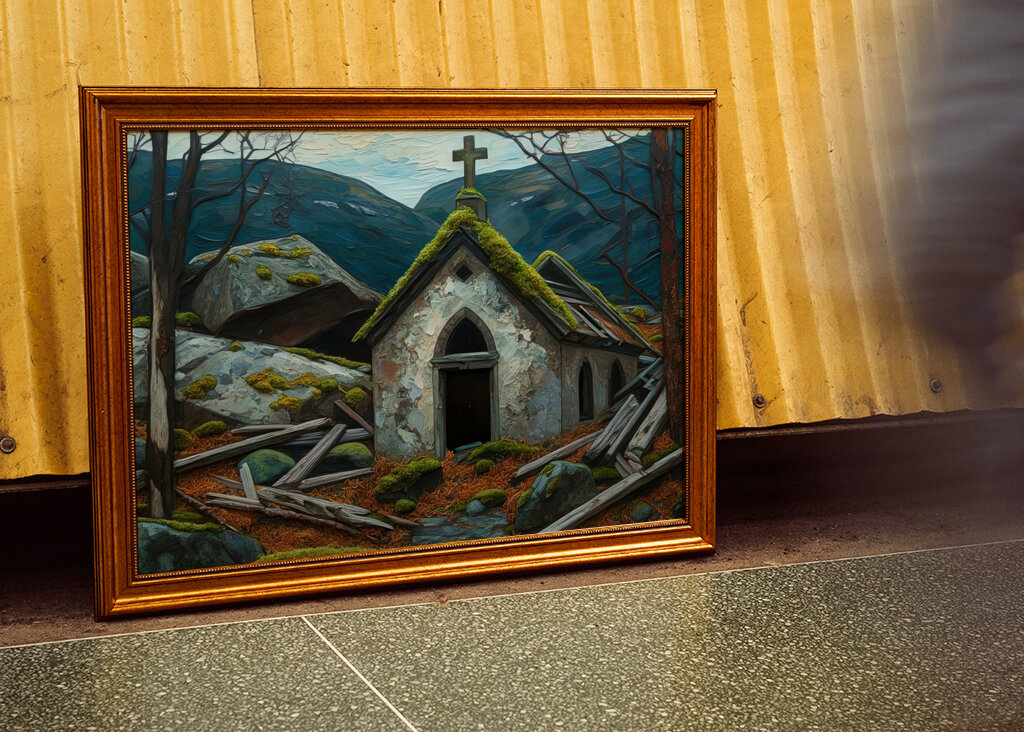 A chapel in the mountains