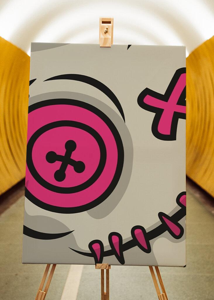 Voodoo Token Pop Art | Face