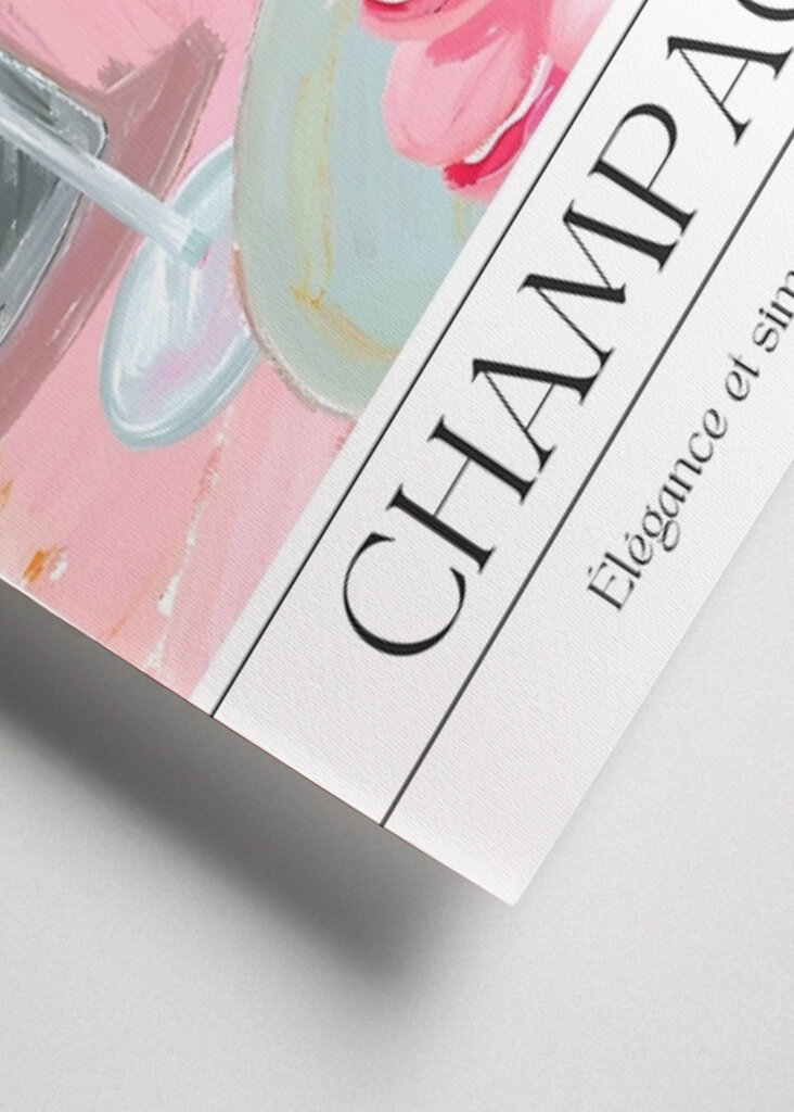 Champagne and Macarons