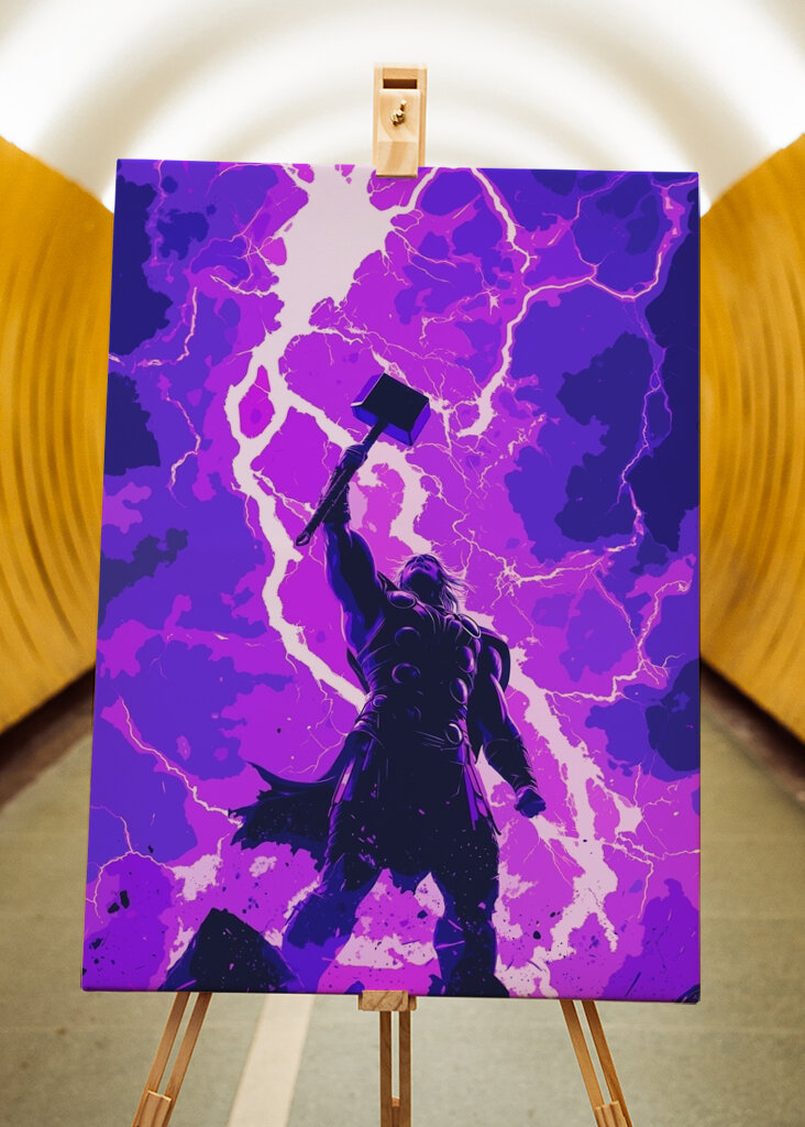 Mjolnir and lightening