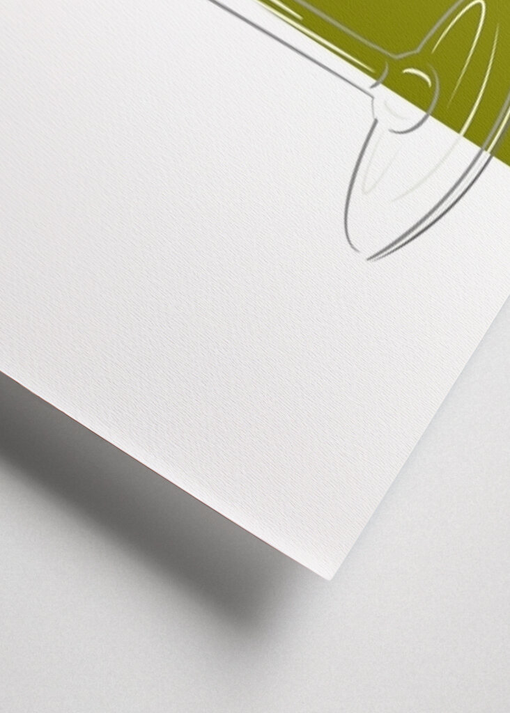 Martini with Three Olives