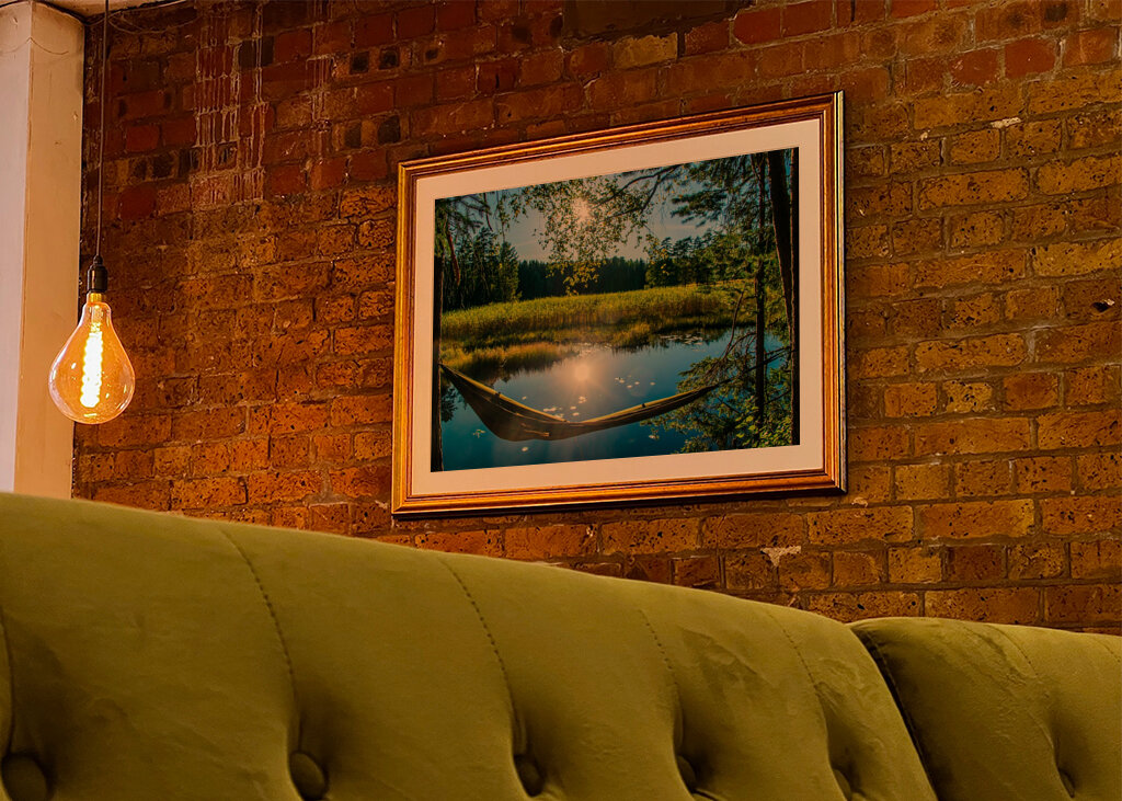 Csendes őszi este függőágyban