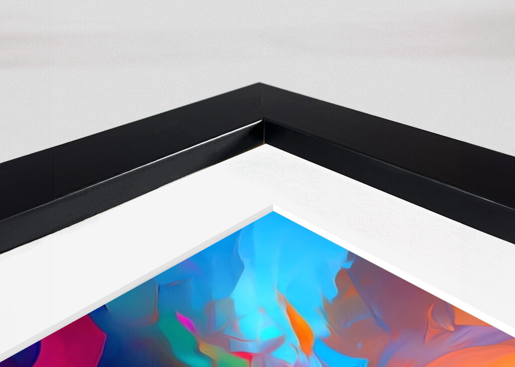 Cara de hombre lobo en salpicaduras de pintura 