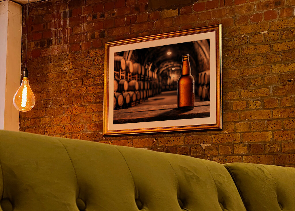 Olut kellarissa Tynnyrit