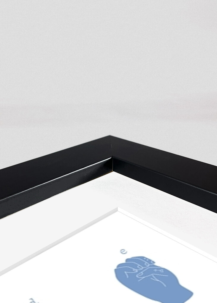 Hand Alphabet Poster