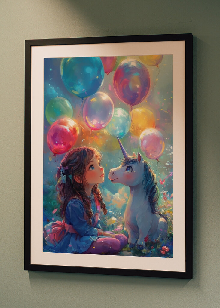 Ein magisches Freundschafts-Einhorn