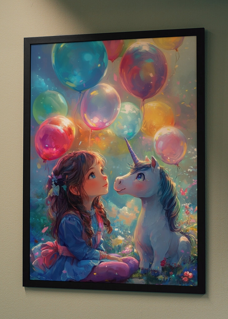 Ein magisches Freundschafts-Einhorn