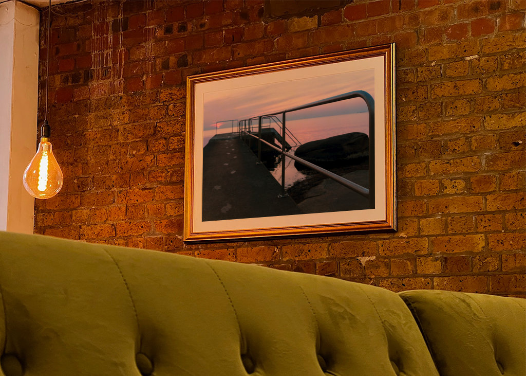 Ślady stóp do morza