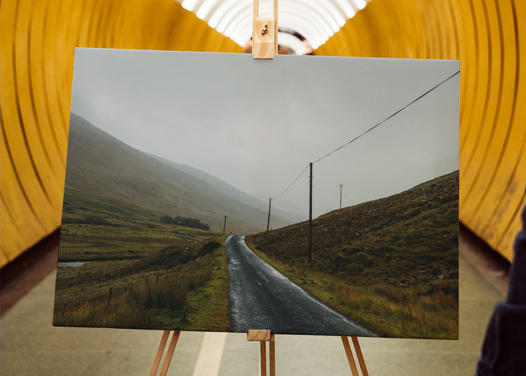 The road through the mist