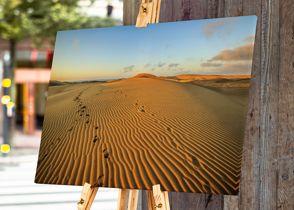 Piaszczysta ścieżka w Maspalomas 