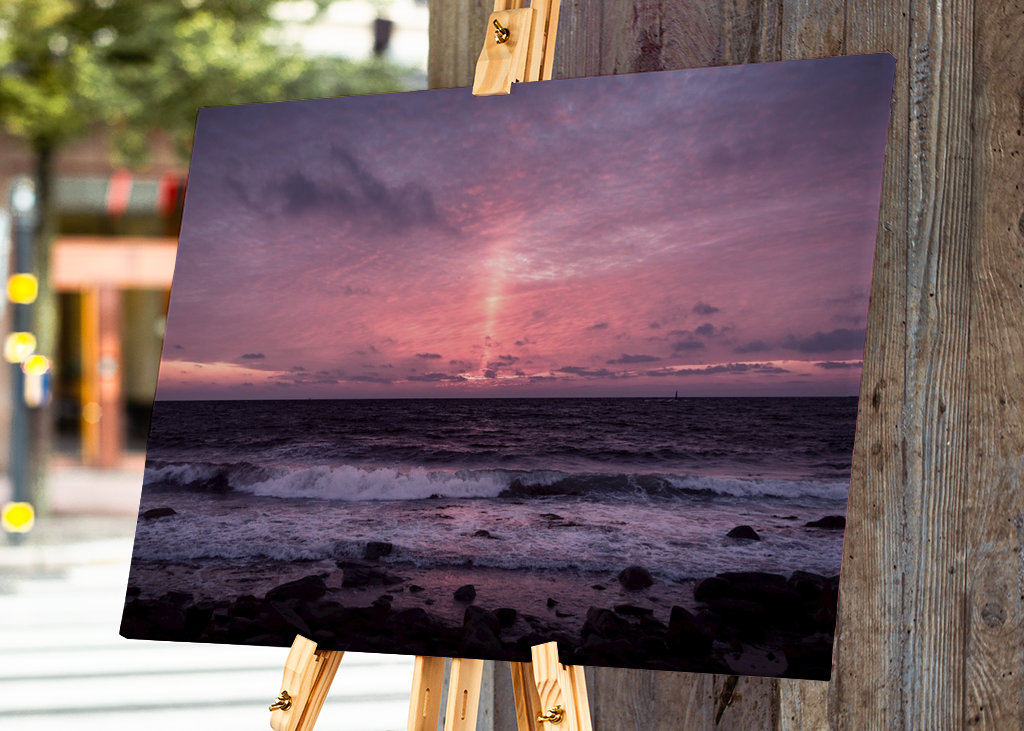 Rosa Sonnenuntergang