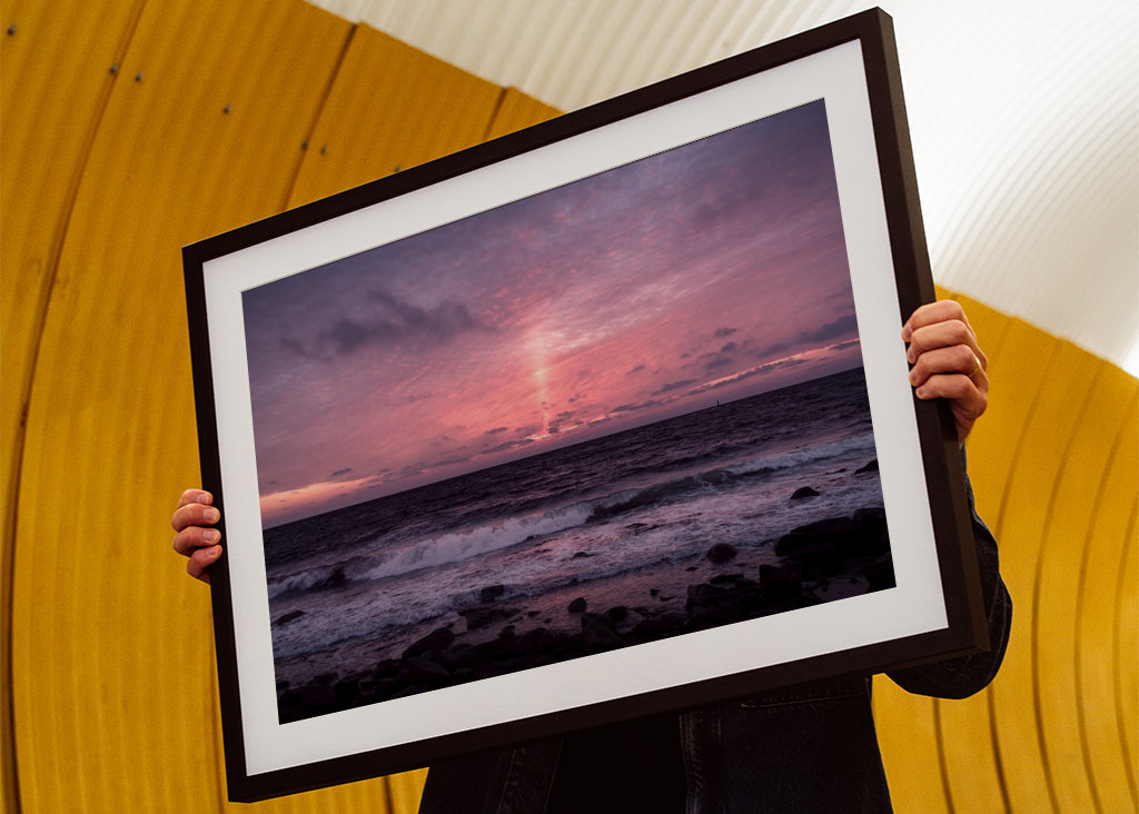 Rosa Sonnenuntergang