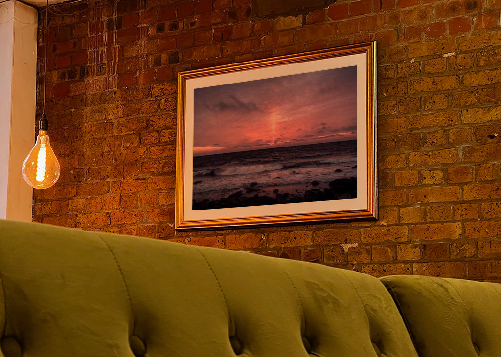 Rosa Sonnenuntergang