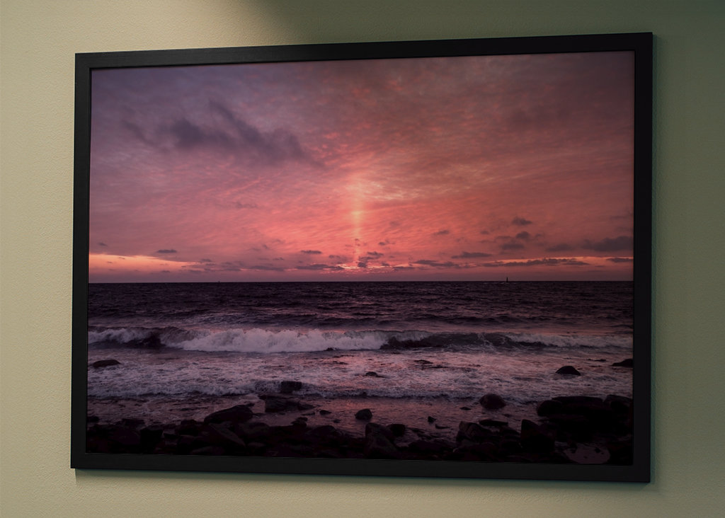 Rosa Sonnenuntergang