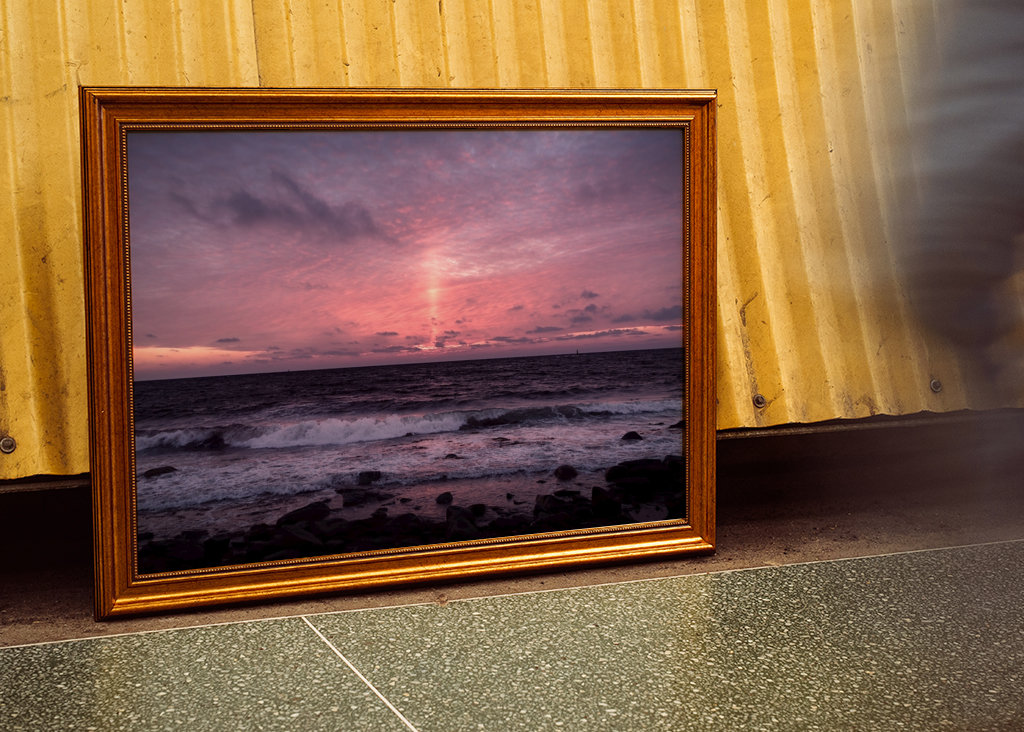 Rosa Sonnenuntergang