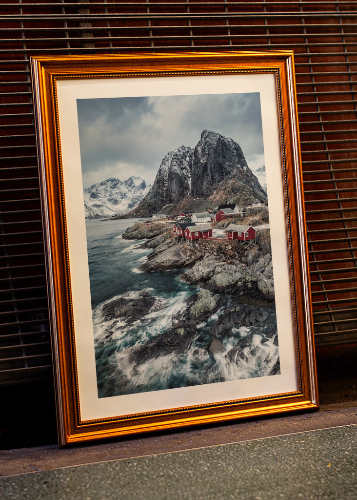 Wintertag in Hamnøya