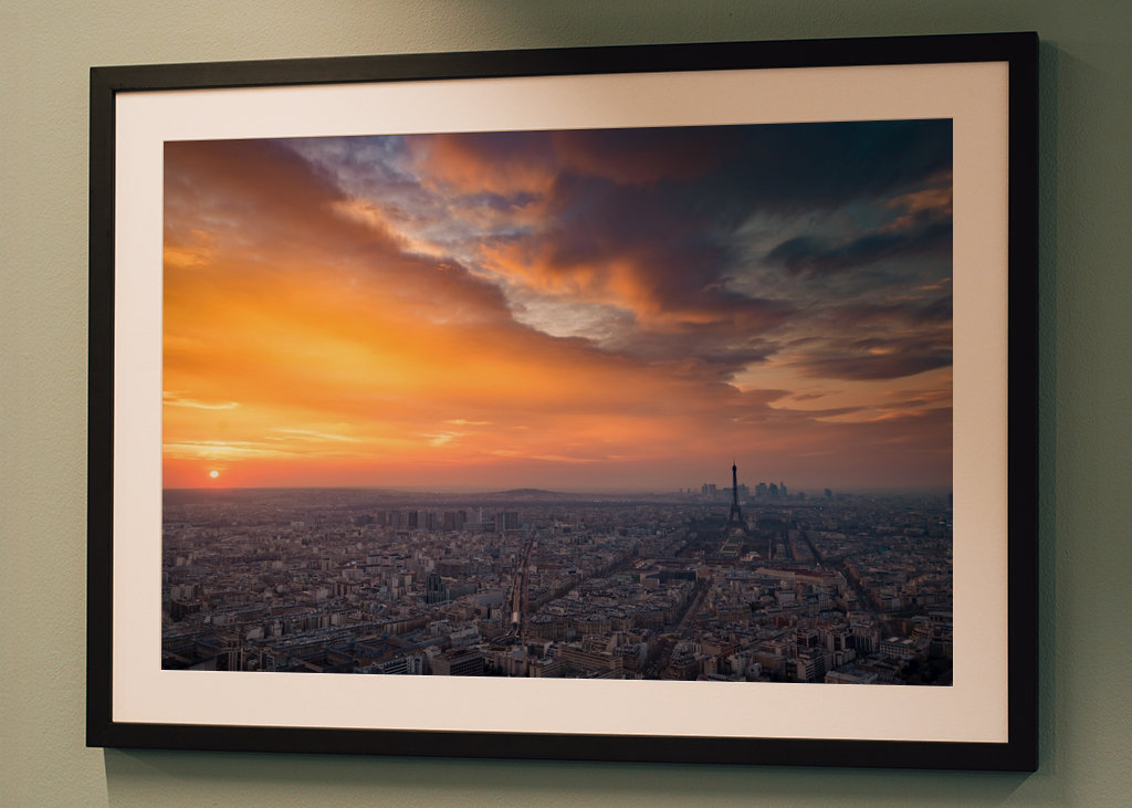 Paris Sonnenuntergang