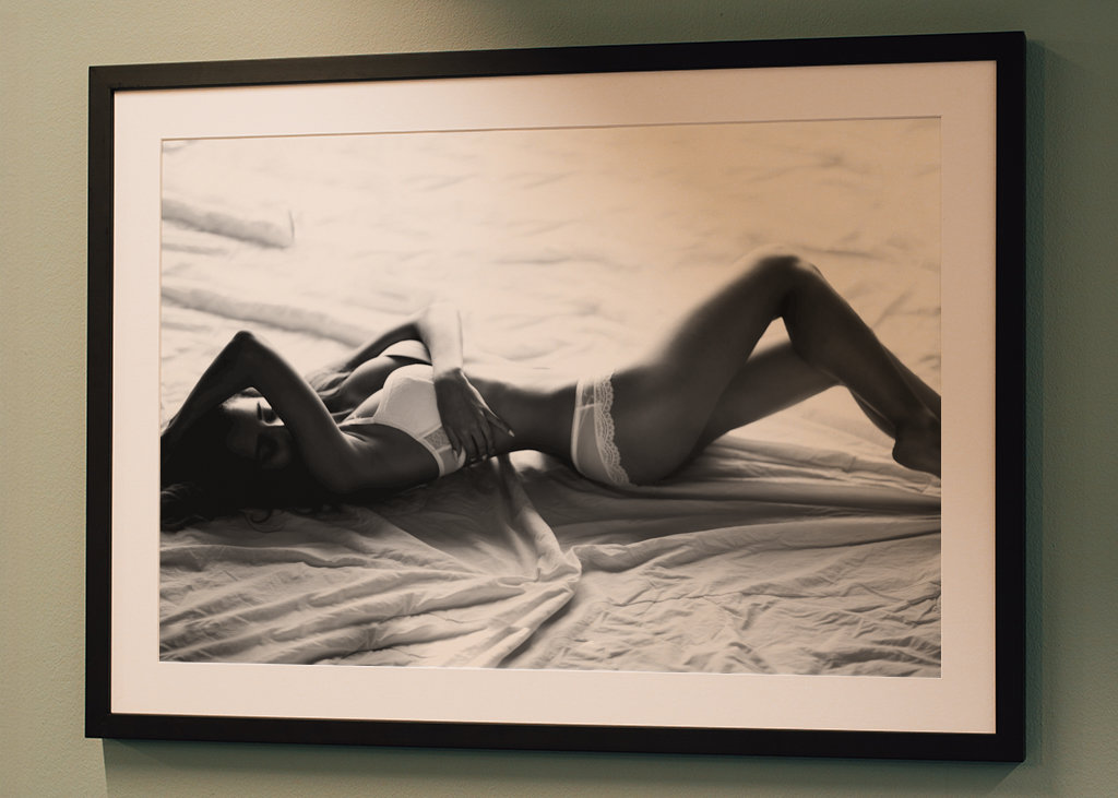 young model wearing lingerie