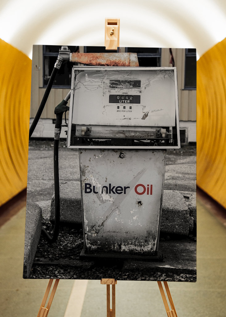 Vanha bensiinipumppu