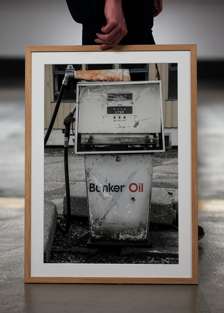 Vanha bensiinipumppu