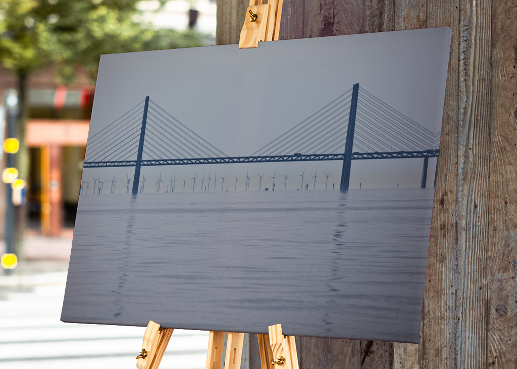 Öresundbrücke von Norden