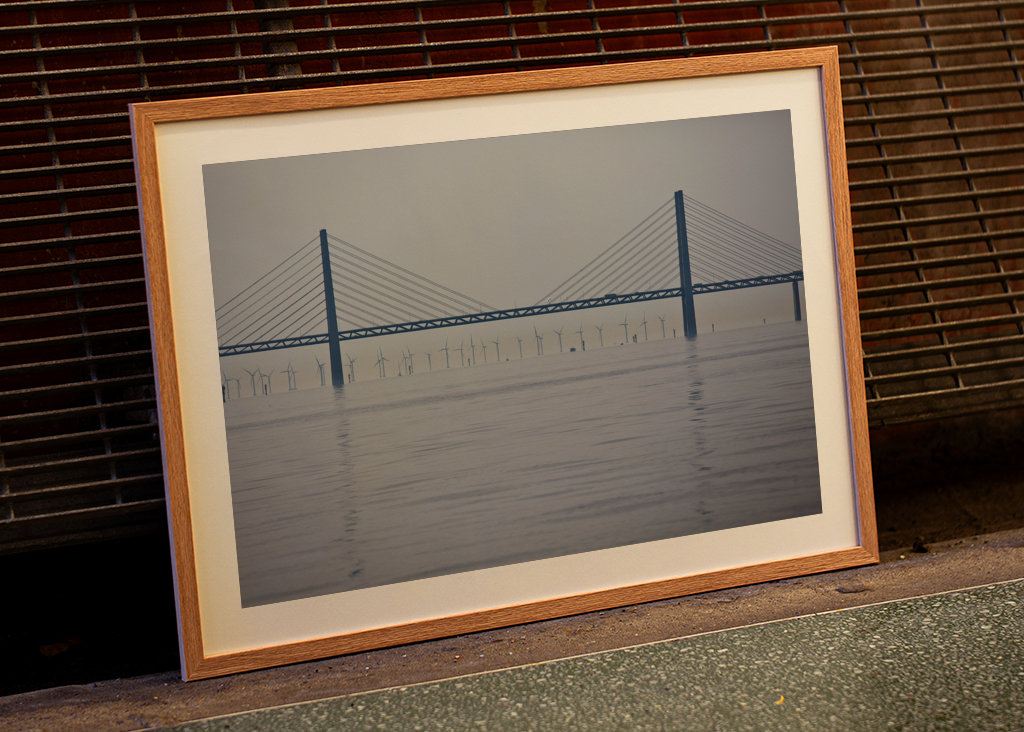 Öresundbrücke von Norden