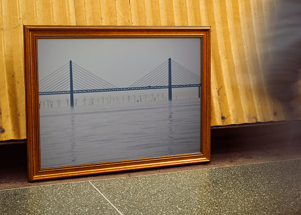 Öresundbrücke von Norden