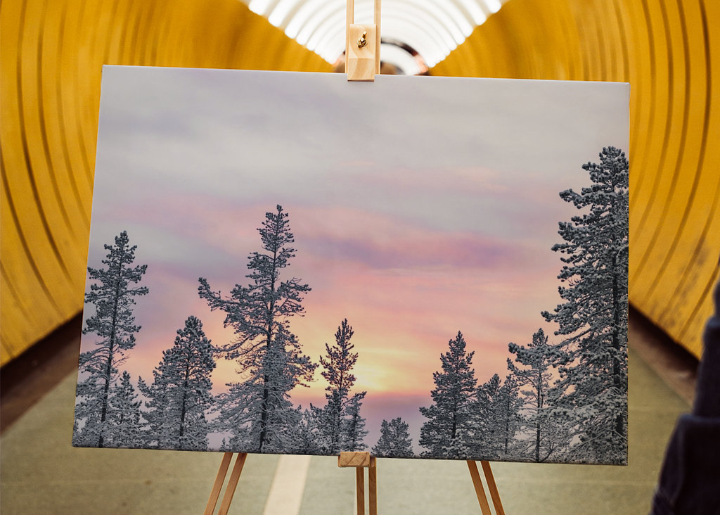 Solopgang i minus 25 grader