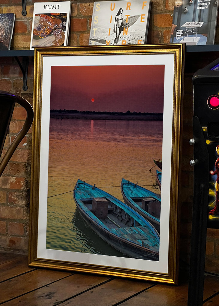 Sunrise over the Ganges
