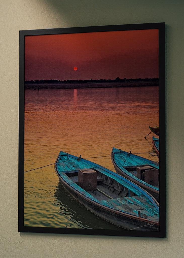 Sunrise over the Ganges