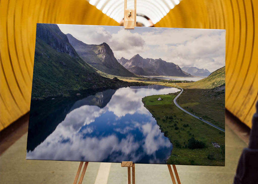 Léto Lofotské krajiny