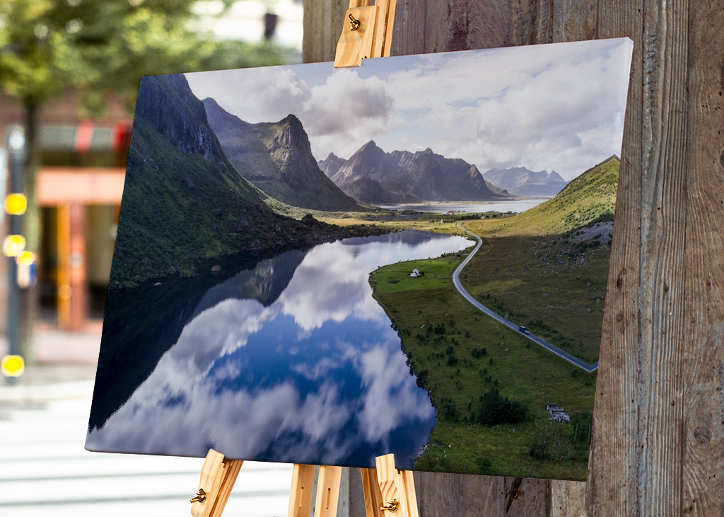 Léto Lofotské krajiny