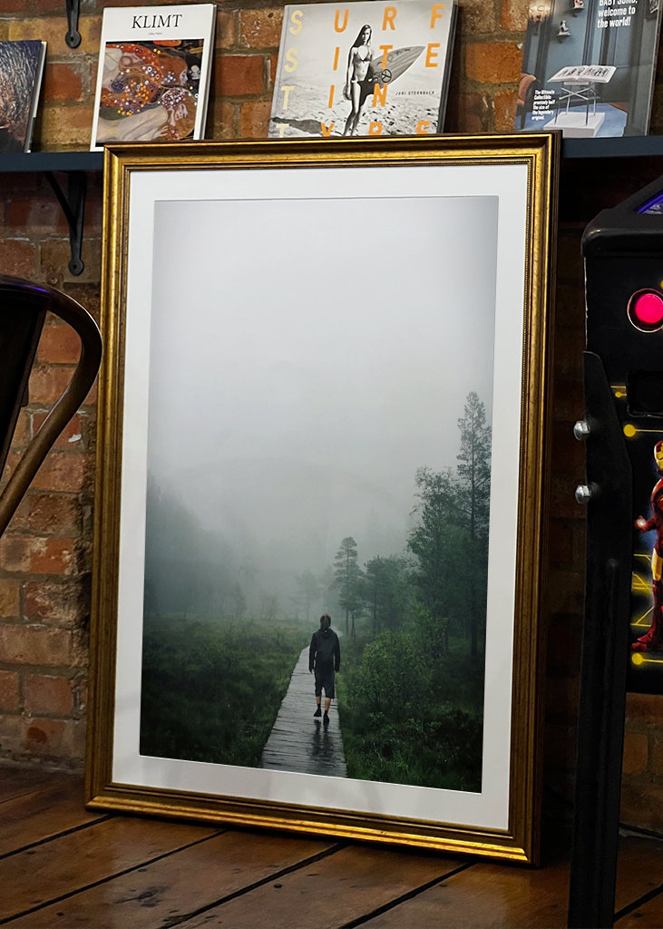 Caminando entre la niebla