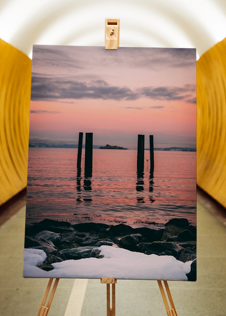 Munkholmen im Januar